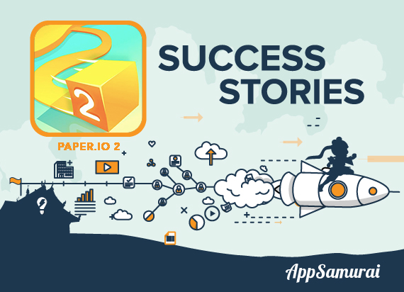 Mobile App Success Story: Paper.io 2 -